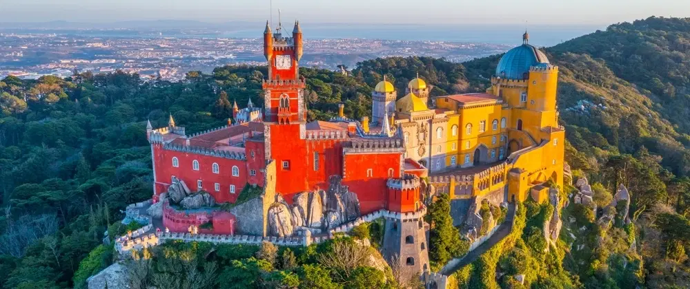 Dawn at Pena Palace