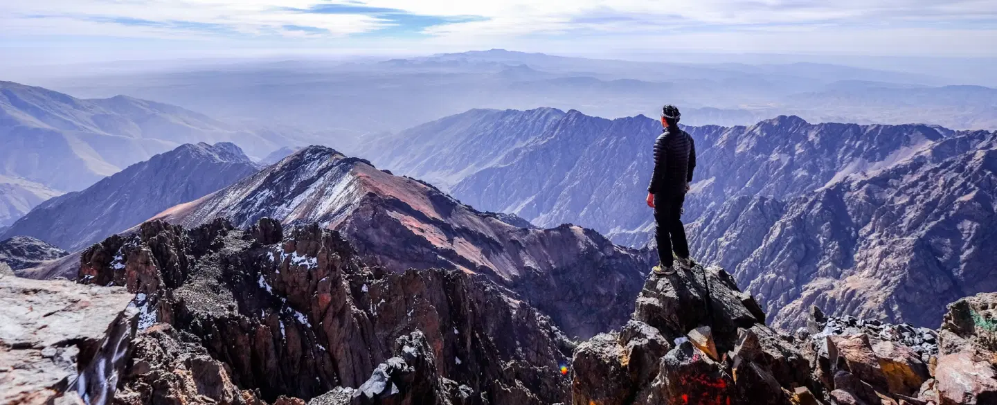 Conquering the Toubkal Summit