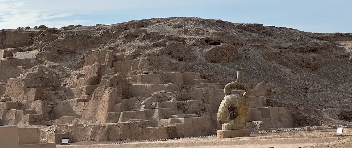 Archaeology Tour in Lima with Larco Museum treasures and Mateo Salado pyramids and ancient ruins.