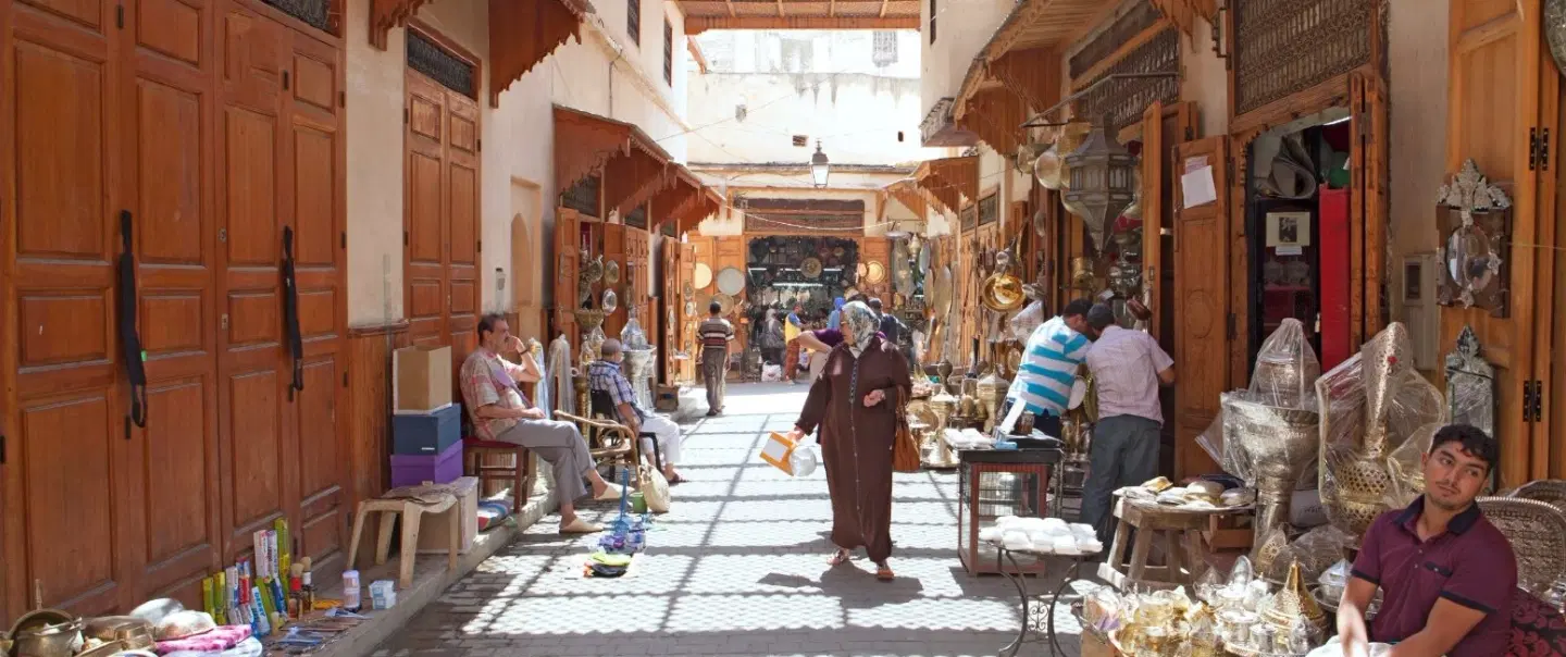 Fes: Market, Fork, Lens