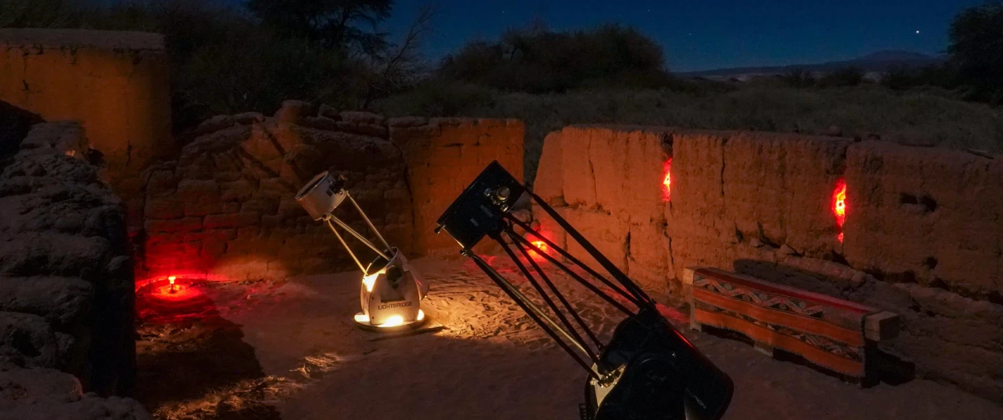Stargazing Astronomy Tour in Atacama Desert—see planets and star clusters with Dobsonian Telescopes.