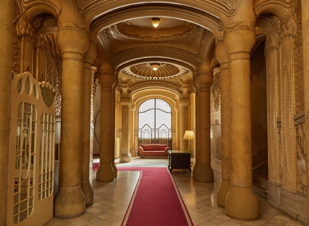Architectural Tour in Barcelona to savor historic Art Nouveau interiors and unique food culture.
